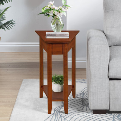 Carbin 24" Tall End Table with Shelf