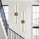 28.3" Rechargeable Wall Sconces with Remote Control, Dimmable LED Wall Sconces, 350°Rotate (Set of 2)