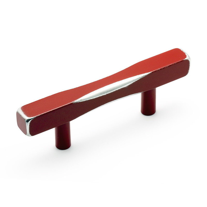 Poignée barre 2,5 po Inspiration, Rouge