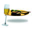 Polycarbonate Tray for Buffet - 6 Pieces - Clear-1690490030
