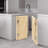 35.4X27.5” Solid Wood Swing Door
