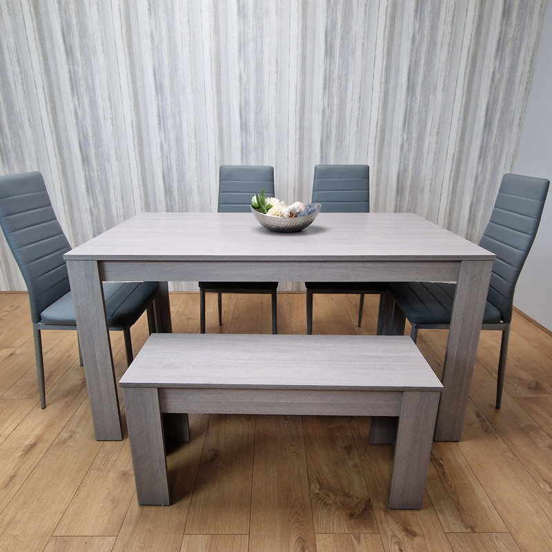 Mihoko 6 - Person Dining Set