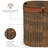 Plastic and Canvas Laundry Hamper-2087570421