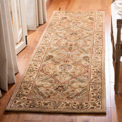 Tapis oriental néo-zélandais en laine touffeté à la main Evie