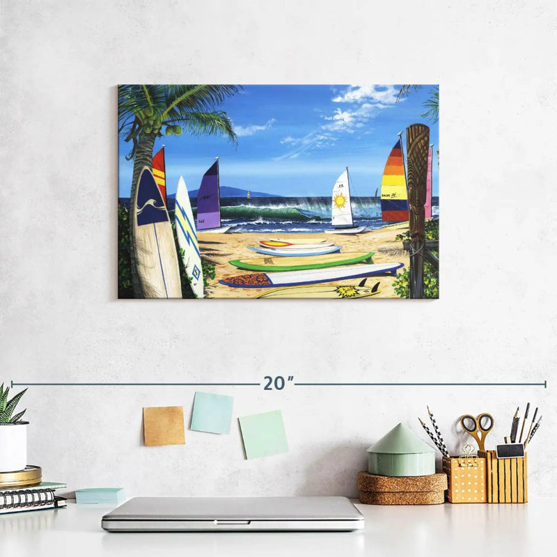 Senne Surf And Sail, 8" H x 12" W