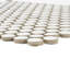 Carreau de mosaïque rond en porcelaine 0,75 "x 0,75"-75033872