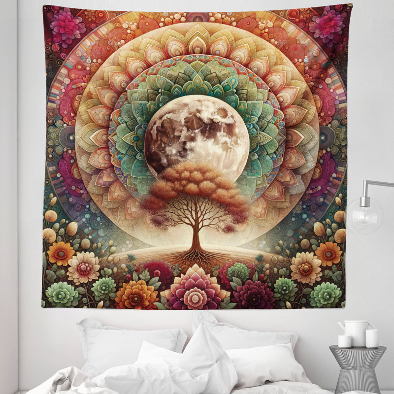 Tapisserie en microfibre, H 88 po x l 88 po