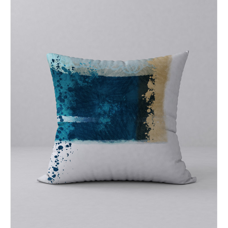 Housse de coussin carrée aznavur/insert, H 18 po x l 18 po