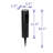 12.2" Solar Bollard LED Pathway Light