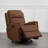 Shamelia 30" W Faux Leather Swivel Glider Recliner-1327431067