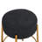 24" Tall, Round Bar Stools, Set Of 2 - Contemporary Upholstered Dining Stools For Kitchens, Coffee Shops And Bar Stores - Includes Sturdy Hardware Support Legs