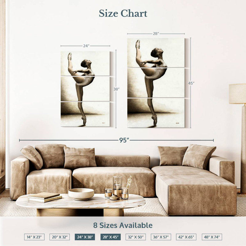Enn Musing Dancer, 38" H x 24" W