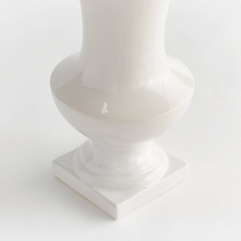 Antoinette Handmade Ceramic Table Vase, 17" H x 9.5" W x 9.5" D