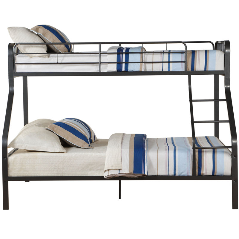 Lit superposé simple Caius Gunmetal