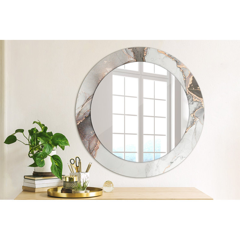 Huldar Glass Flat Wall Mirror