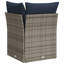 62cm Wide Patio Sofa with Cushions