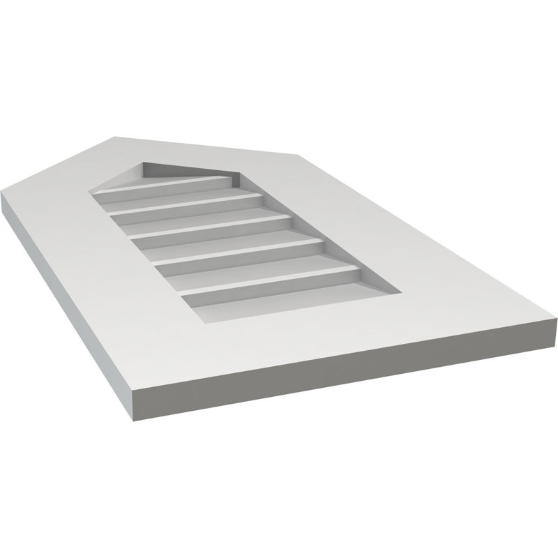 Ventilateur à pignon en uréthane non-fonctionnel Signature, H 26 po x l 14 po x P 1 po