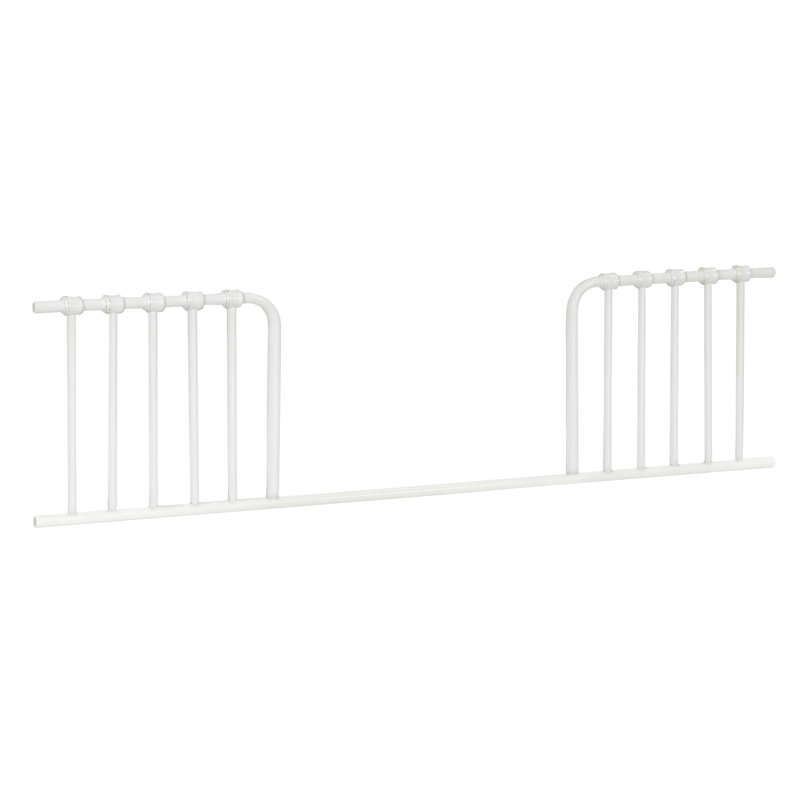 Abigail and Winston Toddler Bed Rail, Washed White