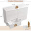 Commode cannelée 47 tiroirs l 47 po-1955732291