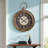 Clocks, Round, Wall Clock, Antique Brown, Traditional-1578547657