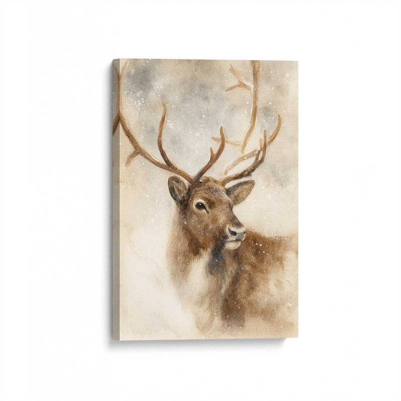 Impression sur toile Winter Majesty, H 36 po x l 24 po, Toile tendue avec châssis
