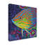 « brillante poisson tropical i », reproduction de peinture à l’acrylique sur toile tendue-33523034