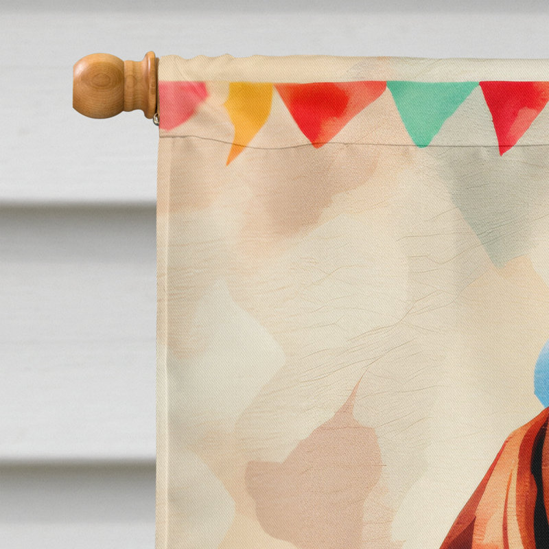 Double Sided Polyester Christmas, 40" H x 28" W