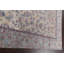 Tapis décoratif en laine de conception unique 7 pi 7 po x 10 pi 10 po noué à la main des années 1960 en beige/gris/rose