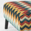 Motif géométrique à chevrons harmonisés - Fauteuil d'appoint et fauteuil rembourrés-1836070305