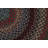 One-of-a-Kind Oval 4’x5’ 1920s Oval Wool Area Rug in