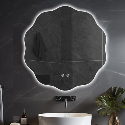 Miroir mural Wavy