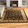 Tapis noir / ivoire Cokeley