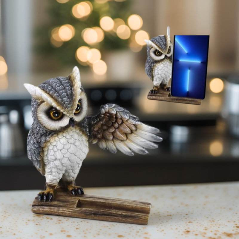 Support pour téléphone portable H 6,25 po Hibou