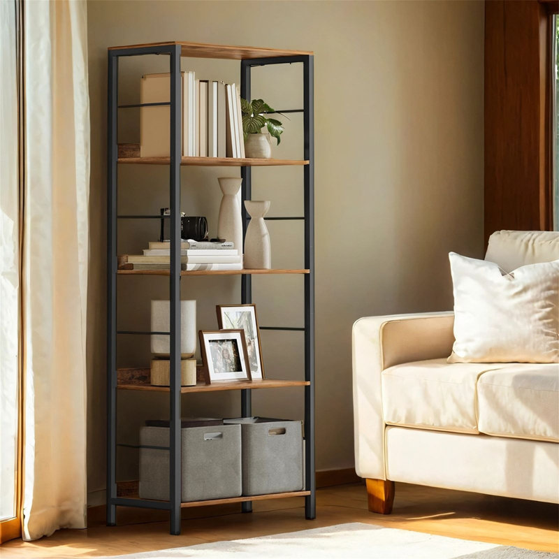 144cm H x 60cm W Metal Standard Bookcase