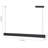 47" Dimmable Up & Down LED Linear Pendant Light