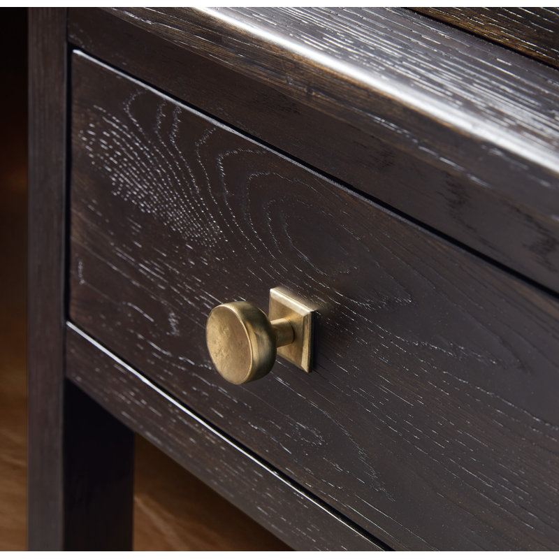 Driftwood Display Sideboard, Black