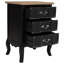 Simonton 50cm W Manufactured Wood Bedside Table