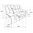 Red Upholstered Motion Reclining Loveseat-1104688658