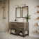 Fresca Formosa 48" Freestanding Open Bottom Double Sink Bathroom Vanity Set with Top and Sinks - Faucets Not Included