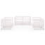 Dympha Solid Wood 6 - Person Seating Group-974706902