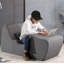 Chaise longue inclinable en mousse Zinus Lotus-49858321
