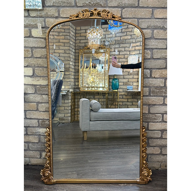 Miroir biseauté pleine longueur