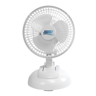 Seasons Comfort 6 Inch Combo Desk & Table Fan, Clip Fan, Adjustable Tilt - FTC6