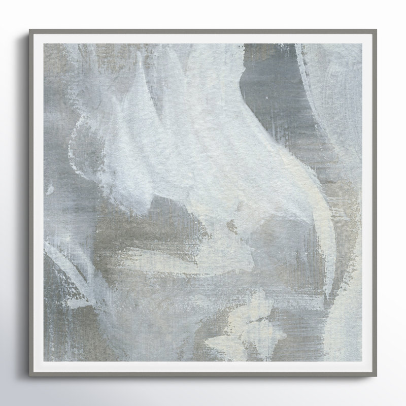 Neutral Abstracts - Single Picture Frame Giclee Print