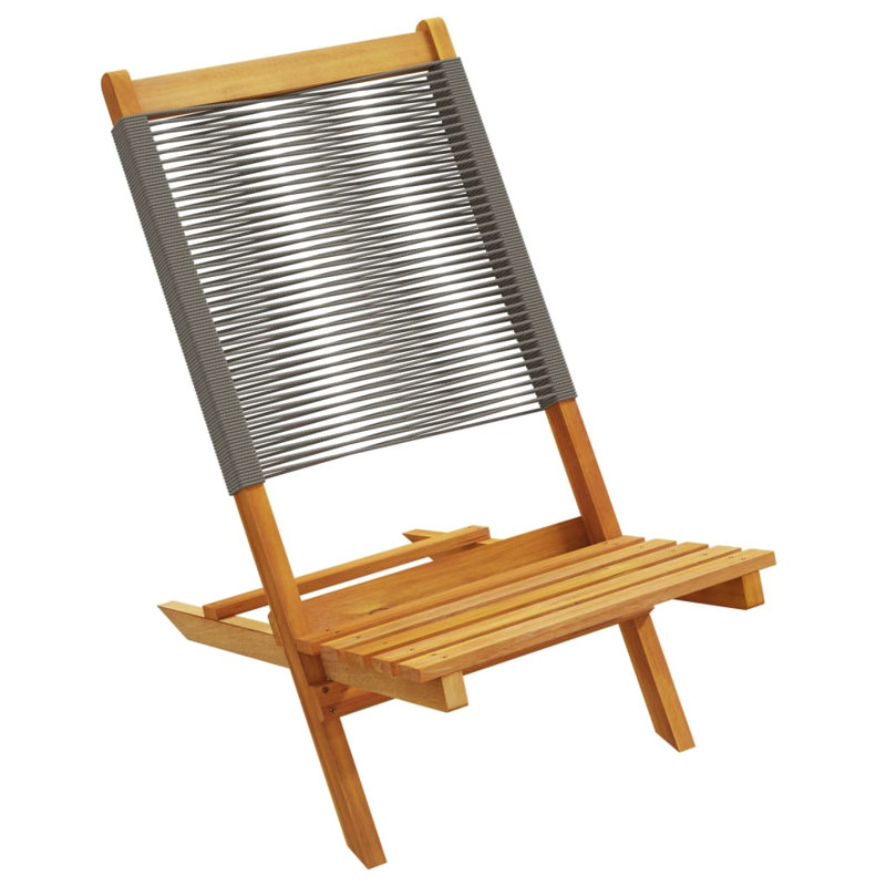 Folding Chair, Grey