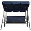 3 Person Porch Swing with Canopy-529386690