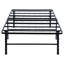 Lit plateforme noir