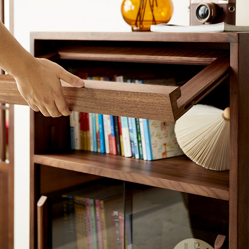 Bibliothèque de rangement pour meubles de luxe rétro
