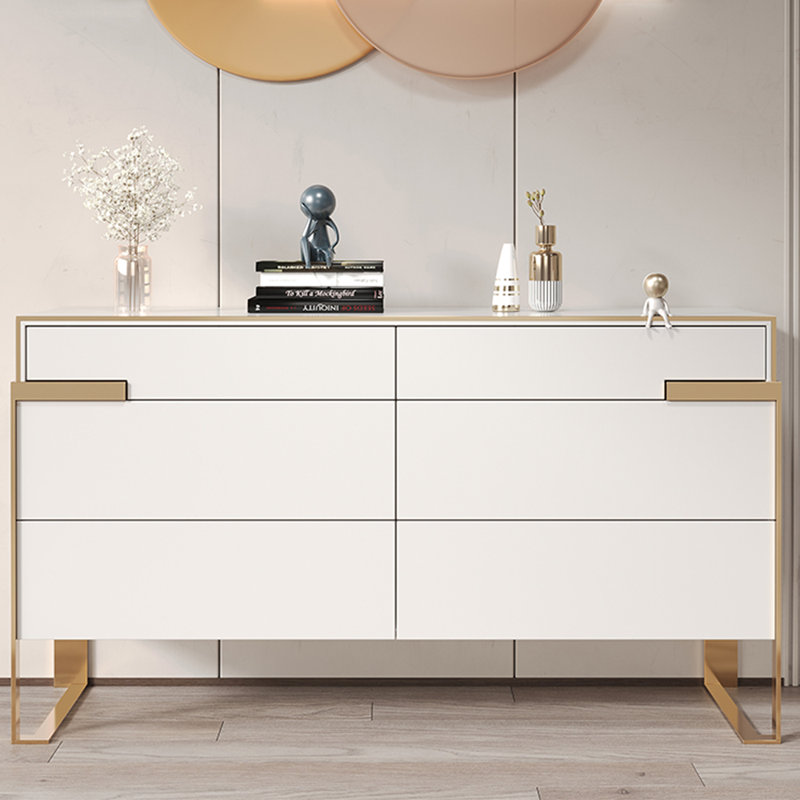 Armoire de luxe légère, Blanc