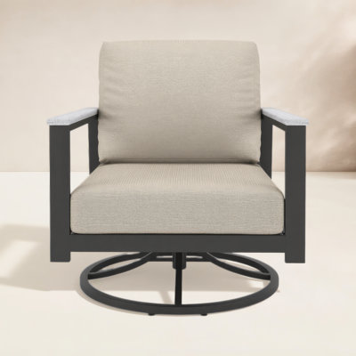 Townsend Outdoor Rocking Metal Chair with Sunbrella® Cushions